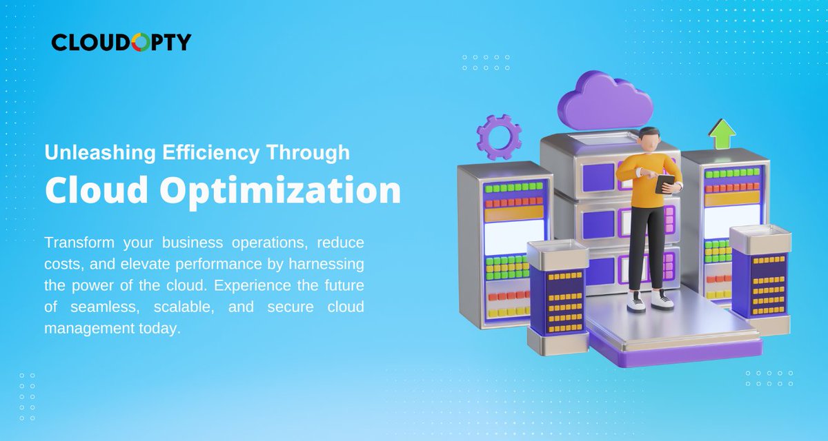 🚀Unleashing Efficiency through Cloud Optimization In our latest CloudOpty newsletter, discover how cutting-edge cloud optimization can transform your business. zc.vg/oGeyO?m=0 #CloudOpty #CloudOptimization #Efficiency #TechInnovation #BusinessGrowth #NewsletterUpdate