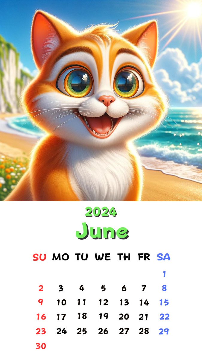 😸来月のカレンダーお作りします🐶
6月のテーマは「ディズニー風」でお届け😎

ご家族のワンちゃん🐶猫チャン😸の写真を話題のAIを使ってカレンダーに加工してお返しいたします📅
犬猫だけでなくウサギ、ハムスター、爬虫類でもOK🫶

✅応募方法
この投稿にリプライで写真をお送りください📸