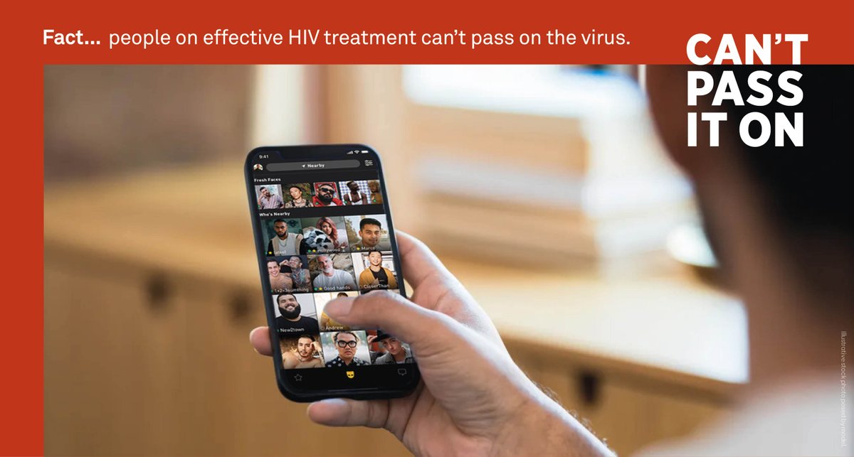 People living with HIV on effective HIV medication, can’t pass on HIV. This is a fact proved by scientific research. For more information visit positivelife.org.au/hiv-info/cant-… #HIV #CantPassItOn @NSWHealth