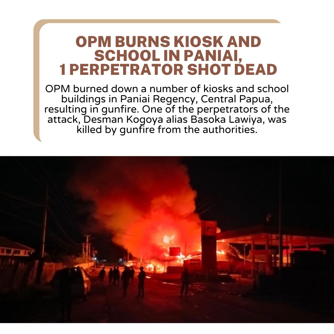 The Free Papua Organization (OPM) continues to carry out heinous acts against the Papuan people #EradicateOPMPapua #TurnBackCrime #StopOPM #OPMhumanrightsviolators #opmcruel