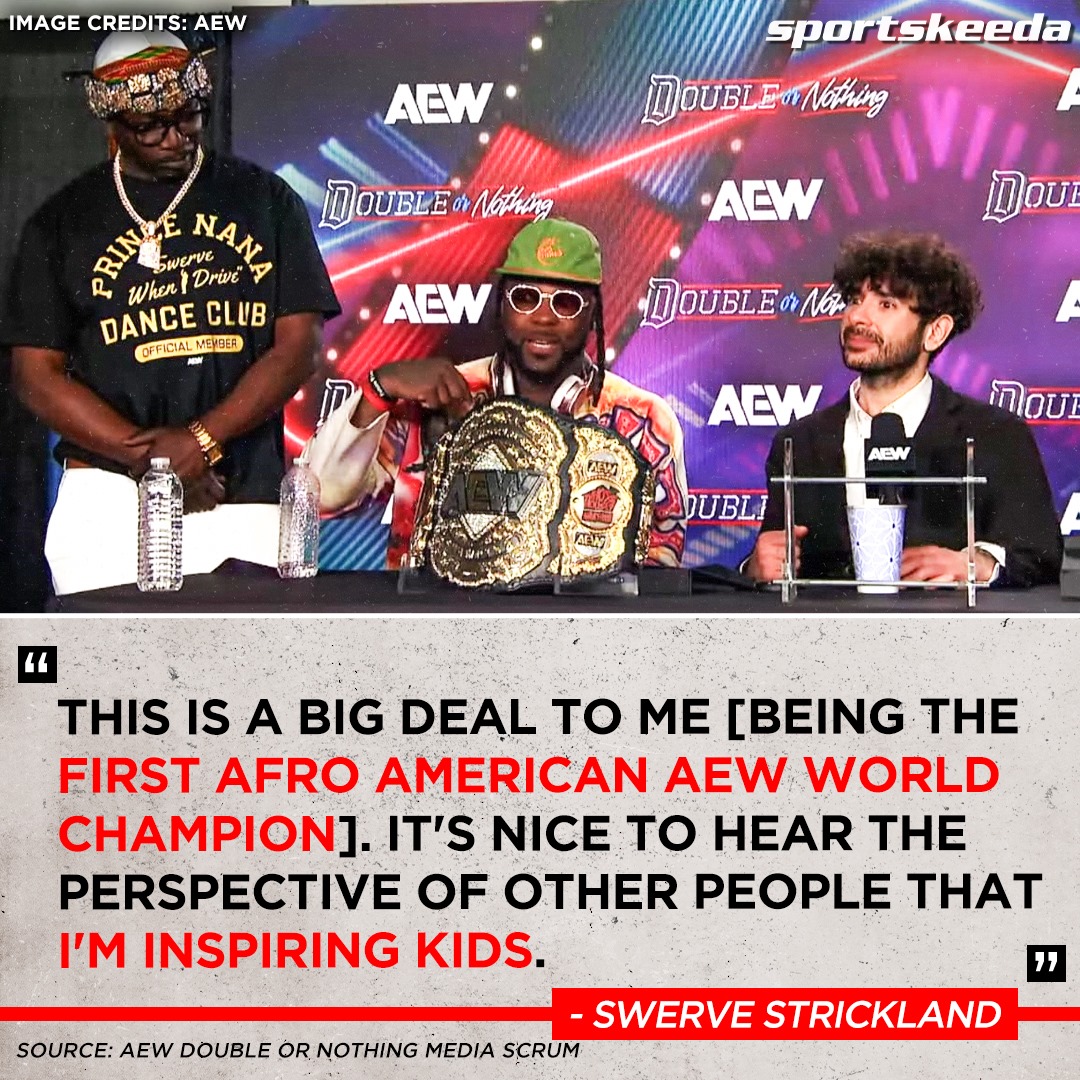 #SwerveStrickland is proud of his heritage and his influence. #AEWDoN