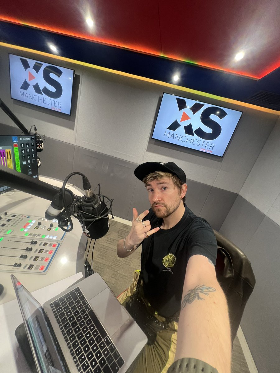 Morning! It’s bank holiday Monday and in true Manchester fashion, it’s Grey and drizzling What’s a happening today? And are you ready for some big tunes to wake you up? @XSManchester 7-10pm