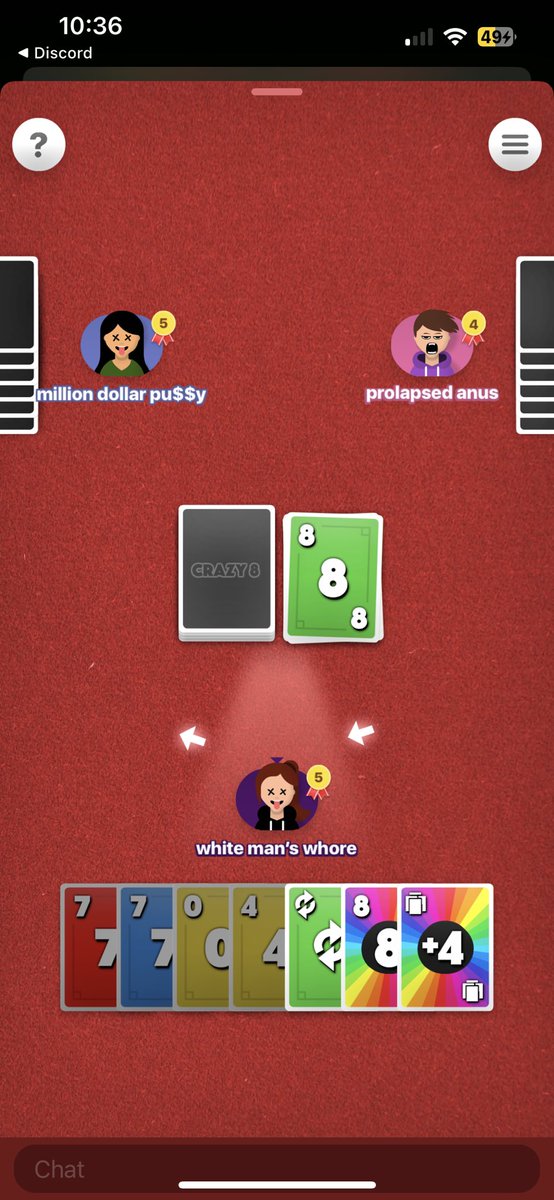 JasmineMiletic's tweet photo. what do y’all know about crazy 8 with million dollar pu$$y, prolapsed anus, and white man’s whore ⁉️ https://t.co/5rHbHpPZs0