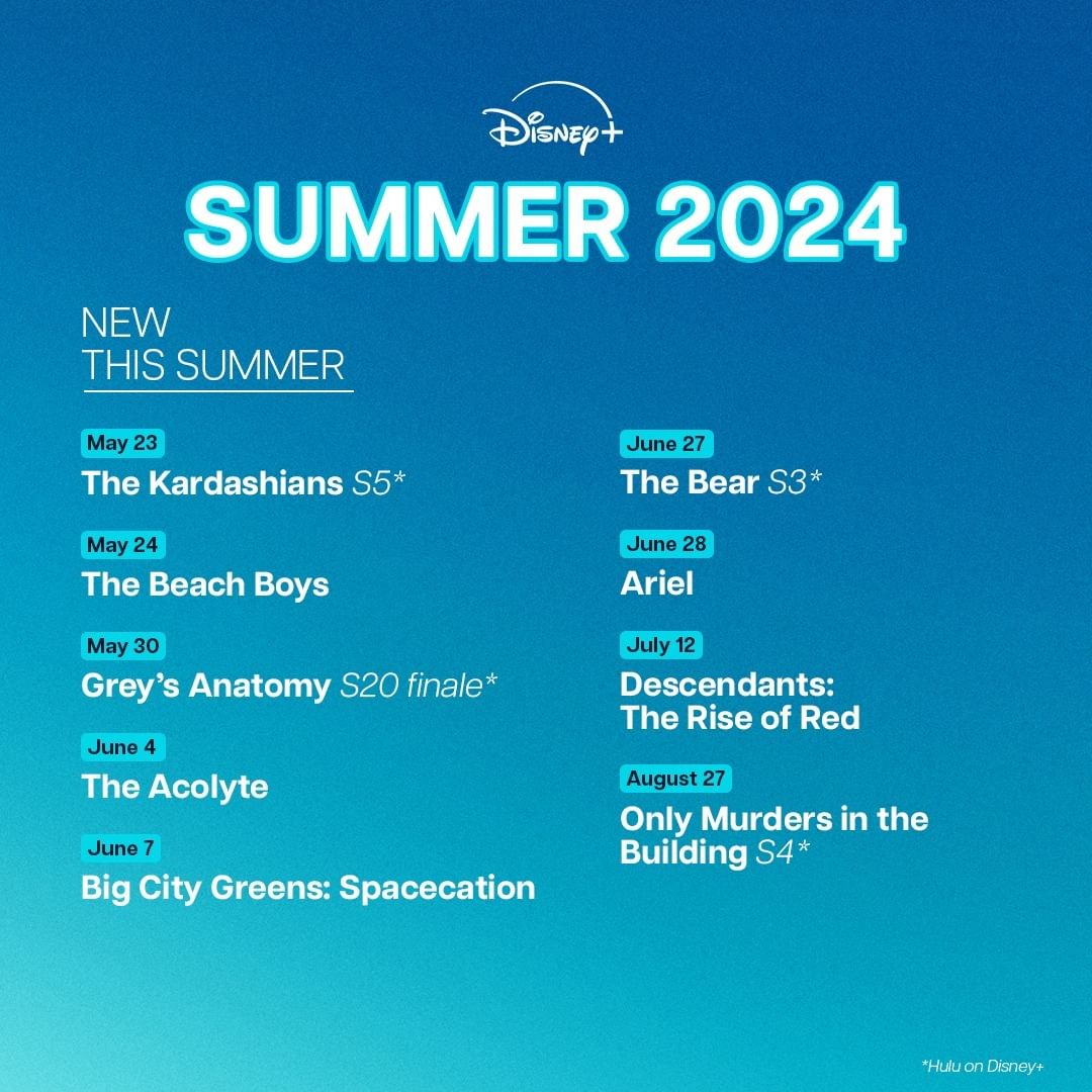 📺 Lo nuevo del verano 2024 en #DisneyPlus