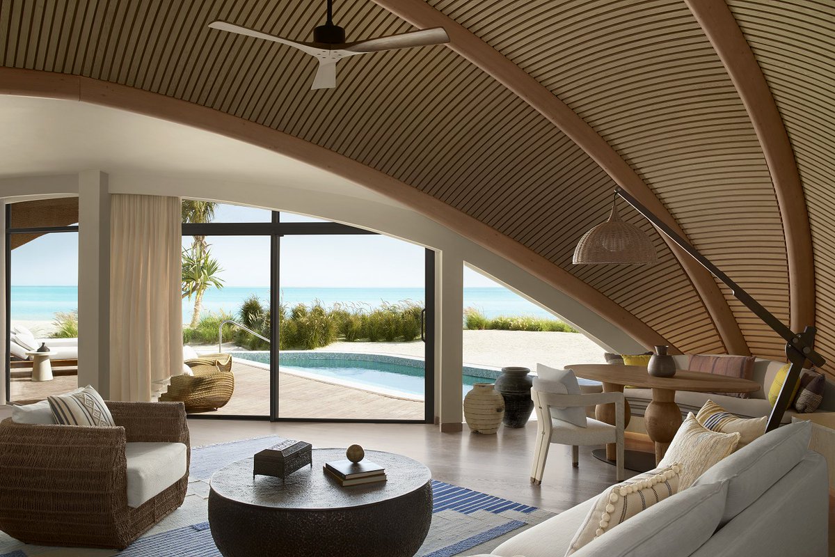 JohnPagano's tweet photo. Proud to announce the opening of Nujuma, a Ritz-Carlton Reserve, our 3rd resort at @VisitRedSea. This spectacular resort features 63 overwater and beach villas with private pools and panoramic sea views. Incredibly grateful to our team and partners.

#ForPeopleAndPlanet https://t.co/32Q6zNpwki