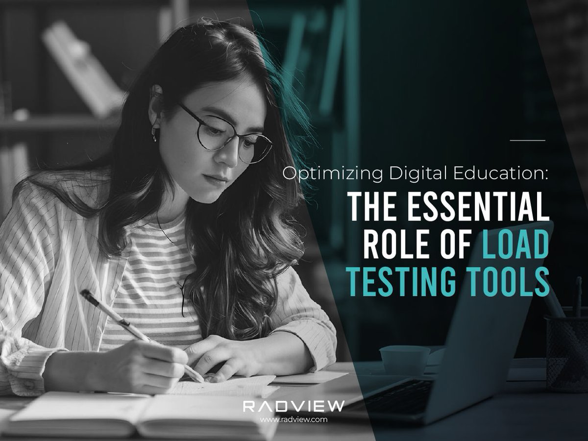RadViewSoftware's tweet photo. Enhancing Online Learning with Load Testing Tools ππ» Discover how these tools ensure smooth performance for educators and students! π‘ https://t.co/85woexbLEh #RadView #LoadTestingTools #LoadTesting #LoadTestingOptimization #SoftwareEngineering https://t.co/dQmzJMcMFO