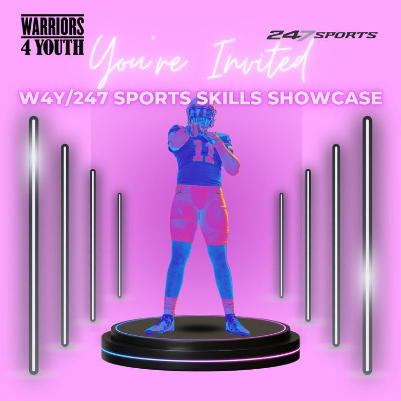 Blessed to be invited by @coach_lafaele to compete at the Warriors 4 Youth/@247Sports Skills Showcase!!
@BrandonHuffman @fastletics @ASUFootball @CoachCoop84 
#GO4GOD #LetsGetIt #ForksUp🔱