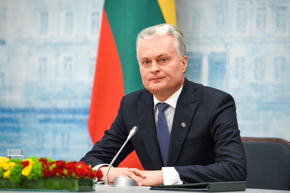 Lithuanian current president Gitanas Nausėda has won the second round of elections Lithuanian acting president Gitanas Nausėda has won the second round of the presidential election with 74.43% of the vote. His rival, Lithuanian Prime Minister Ingrīda Šimonīte, received 24.06% of