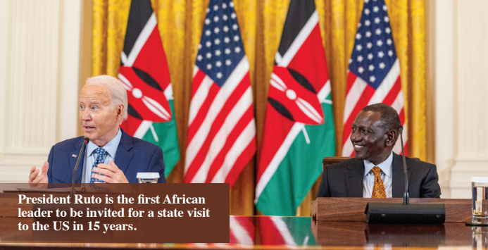 President William Ruto is the first African leader to be invited for a #statevisit to the U.S. in 15 years. He became the 6th Head of State to be accorded a state visit by the U.S. President Joe Biden. Find out more on his State visit on Vellum. vellum.co.ke/rutos-state-vi…