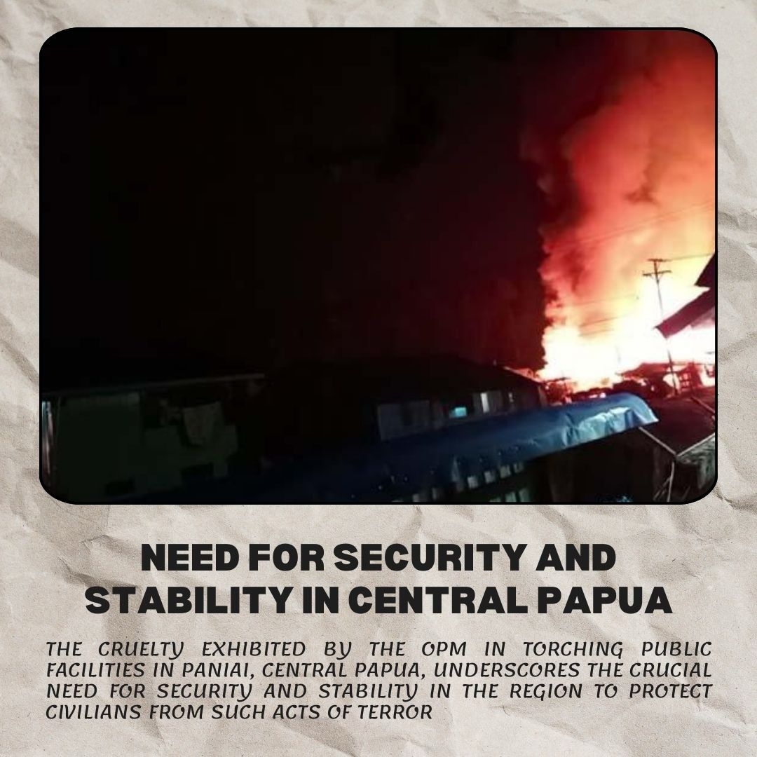 romlahasana's tweet photo. The Free Papua Organization (OPM) continues to carry out heinous acts against the Papuan people. They even had the heart to burn down the school building in Paniai, Central Papua.
#EradicateOPMPapua #TurnBackCrime #StopOPM #OPMhumanrightsviolators #opmcruel https://t.co/1Ltd6pUkmk