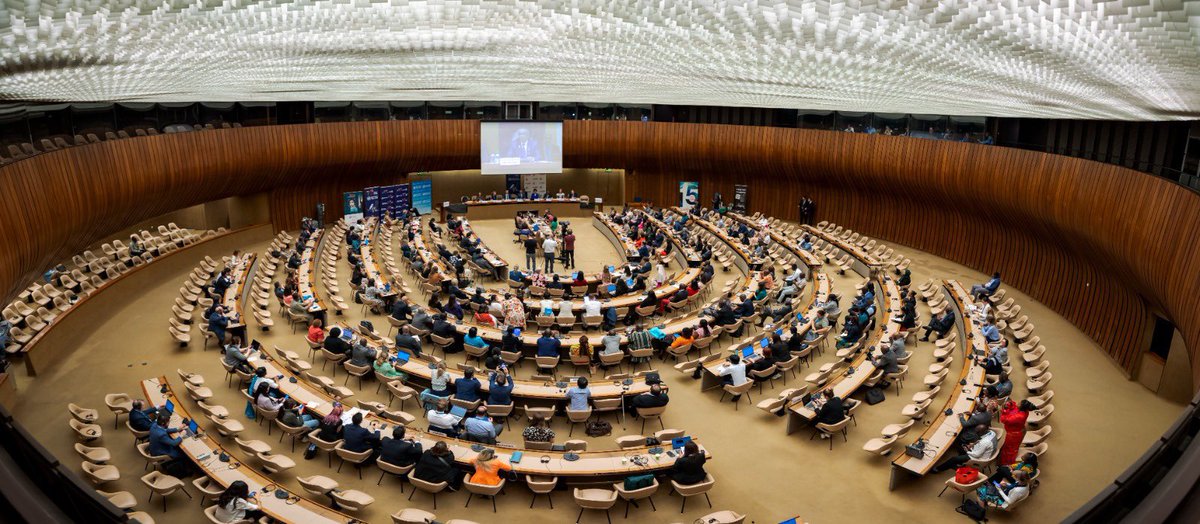 The 77th session of the World Health Assembly starts today!

Today’s programme:
📖 bit.ly/3XfP5qr

More information on #WHA77
📖 bit.ly/77thWorldHealt…