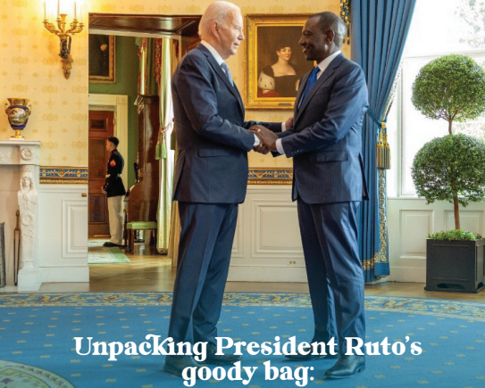 Unpacking President Ruto’s goody bag:  Comprehensive agreements span infrastructure, health, education, and security, strengthening US-Kenya ties. Find out more on Vellum. vellum.co.ke/unpacking-pres…