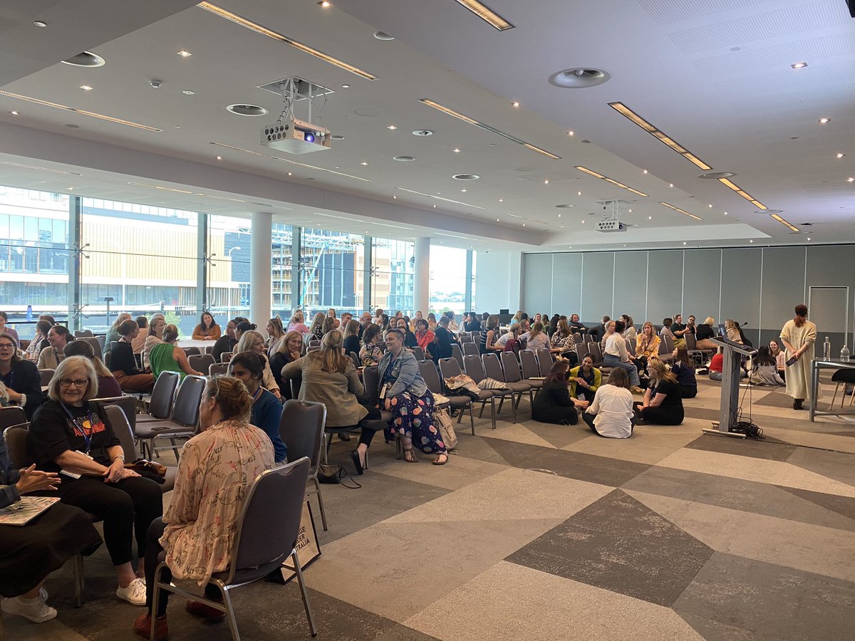 Yarning in full swing in our reflective practice session #spaconf24
