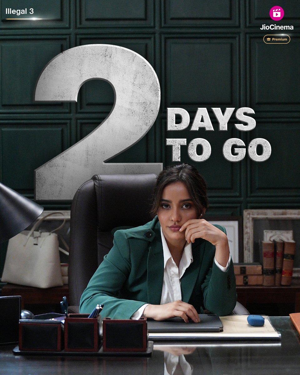 Just 2 days left until justice takes a wild turn! #Illegal3 streaming May 29 onwards, exclusively on JioCinema Premium. #Illegal3OnJioCinema #JioCinemaPremium #Illegal #nehasharmaofficial #officialpiyushmishra @akshay0beroi #instasattu @neilbhoopalam @asheemavardaan