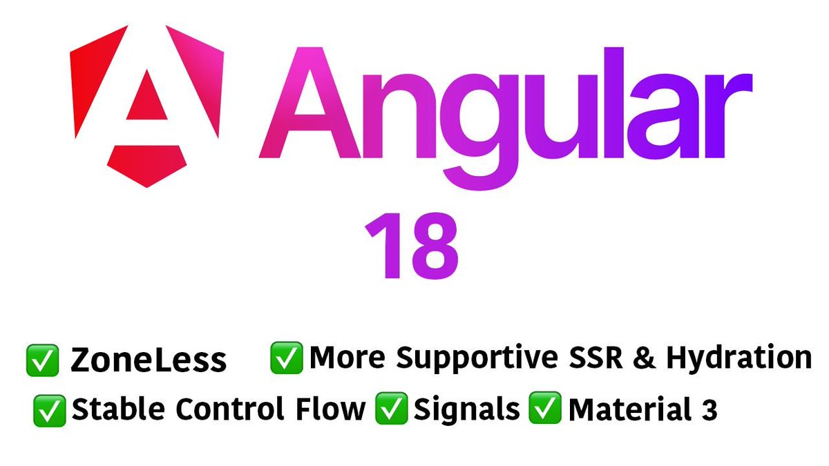 prashant21b's tweet image. 💥 New #Angular18 is a Game Changer