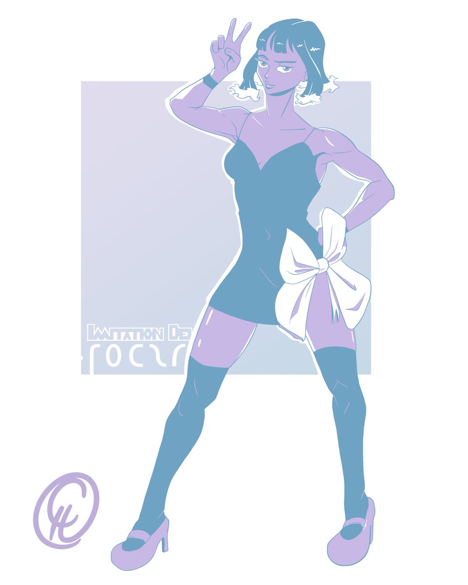 thechillmethod's tweet photo. Volna makes 3 out of 4. I didn't mean to cover one of her hands with the ribbon and even drew out the hand in the initial sketches as i always start with a pose and decide on attire later.
#volna #ocart #oc #imitationdei #shavian #artchallenge #digitalart https://t.co/PzzYnWSNr9