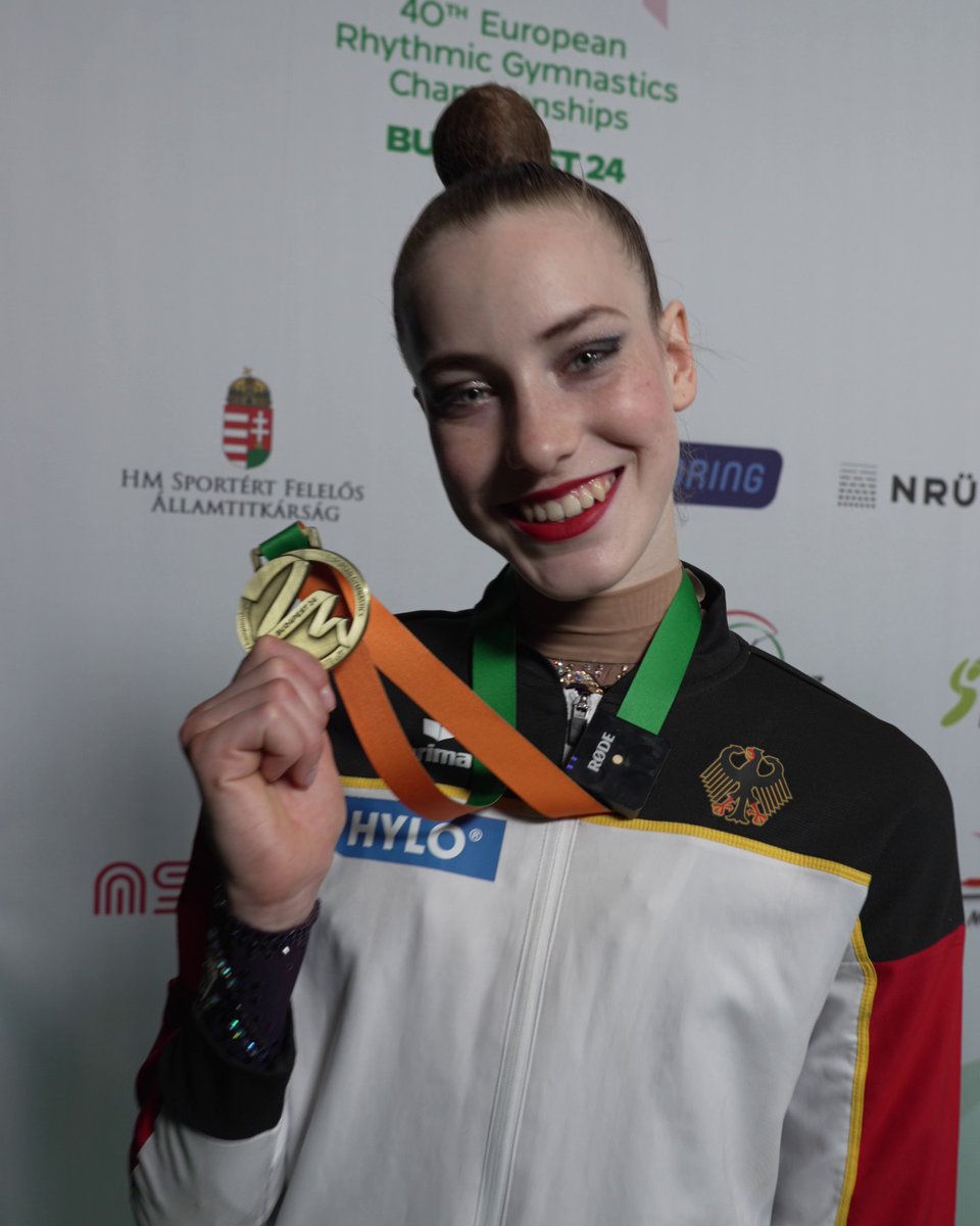 🥇 EUROPAMEISTERIN 😍

Darja Varfolomeev ist neue Europameisterin der Rhythmischen Sportgymnastik mit dem Band! 🥳

🥉 In der olympischen Disziplin des Mehrkampfes gewann sie zuvor bereits Bronze! 💪 

#RoadToParis #TeamD #JetztFürImmer #TeamDeutschland
