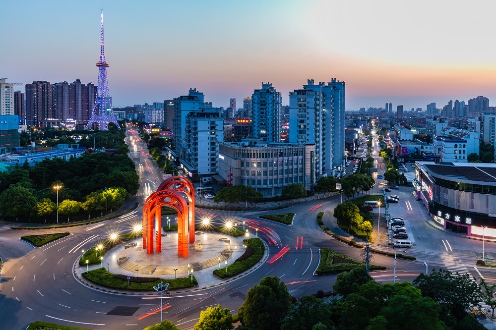 Check out this award-winning photograph of the most beautiful landmarks category in the 'Seeking Beauty in #Haimen' photography contest, captured by Sun Yuefen.