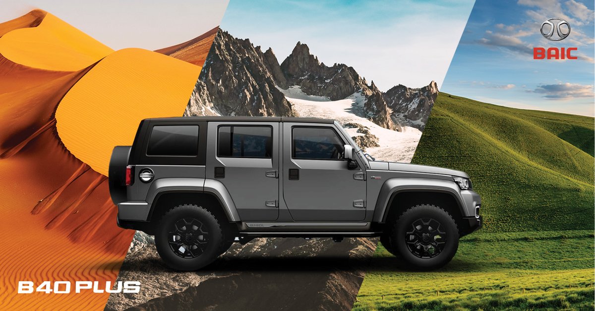 Unleash thrills with the BAIC B40 PLUS, Your go-to off-road warrior for conquering any terrain! get ready to tackle the toughest peaks and valleys in style and comfort. 🌐 baic.co.za #BAICB40PLUS #BreakingBoundaries #AdventureReady #OffroadExplorer #OutdoorAdventure