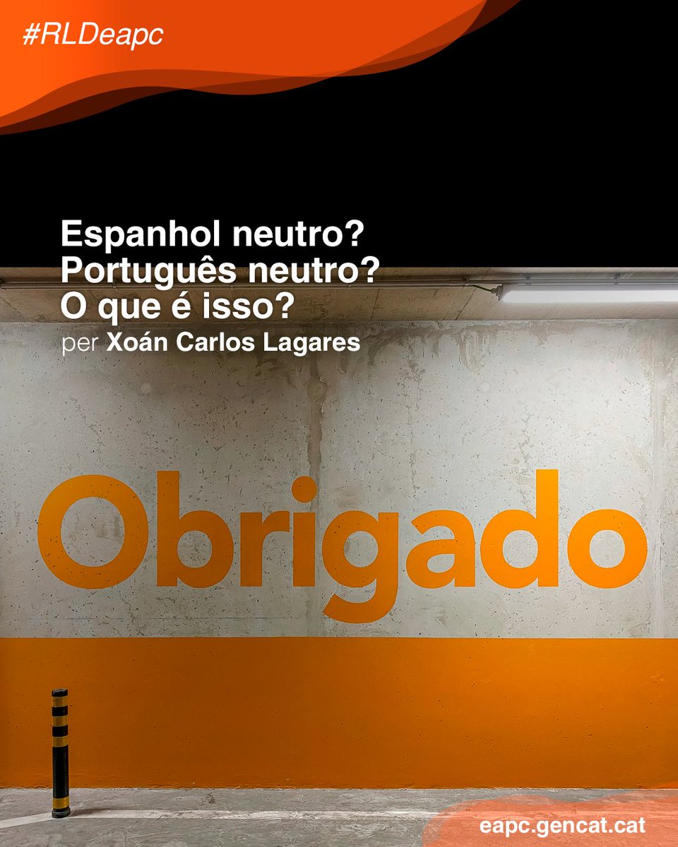 🗨️ ‘A ideia do espanhol como “língua unida” (...) é elaborada e difundida por instâncias diversas de gestão do idioma, enquanto a ideia do “português cindido” é produto (...) da ausência dessas políticas de gestão’ @LagaresXoan @uff_br al blog #RLDeapc gen.cat/4auNGzc