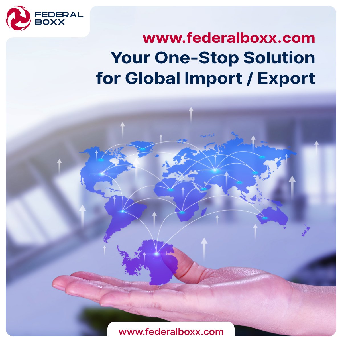 Looking to expand your business globally? Federalboxx is here to streamline your import and export operations! Connect with global partners, showcase your products, and leverage powerful analytics to drive growth. Join Federalboxx today and take your business to new heights!