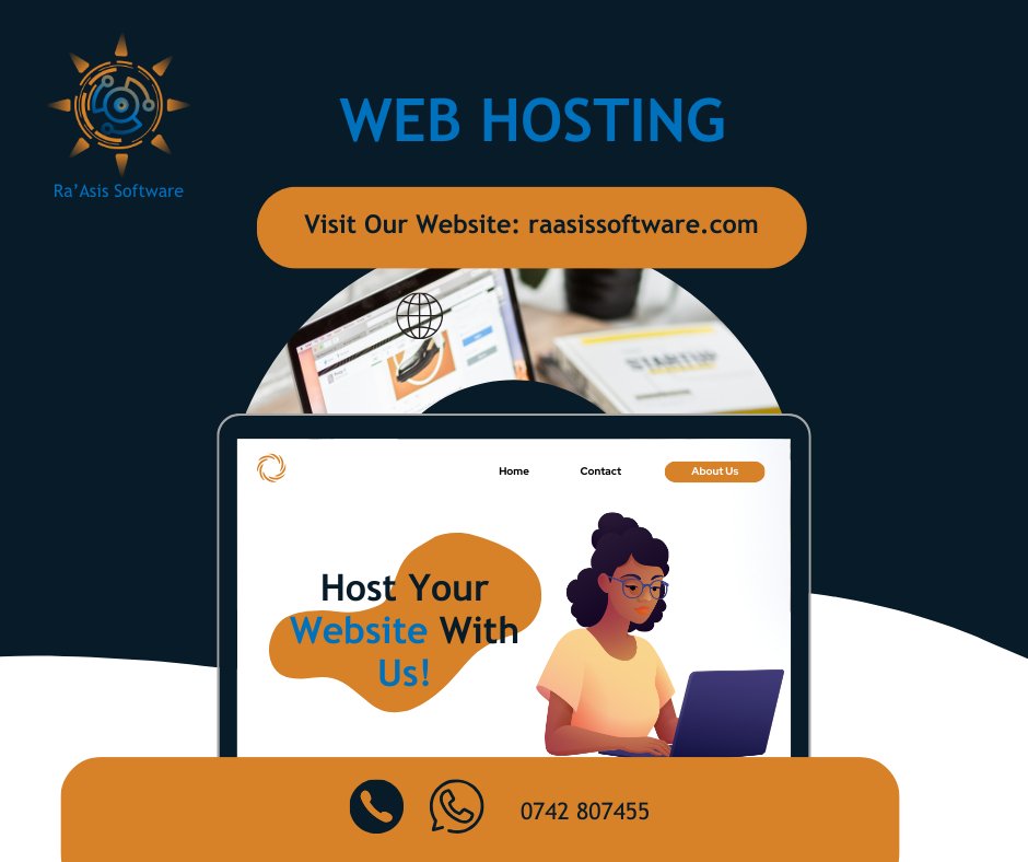 ra_asis_SW's tweet photo. Get affordable online space for your website with us.
#webhosting #website #online #onlinespace #OnlinePresence #raasissoftware https://t.co/z5SE6FlXeQ