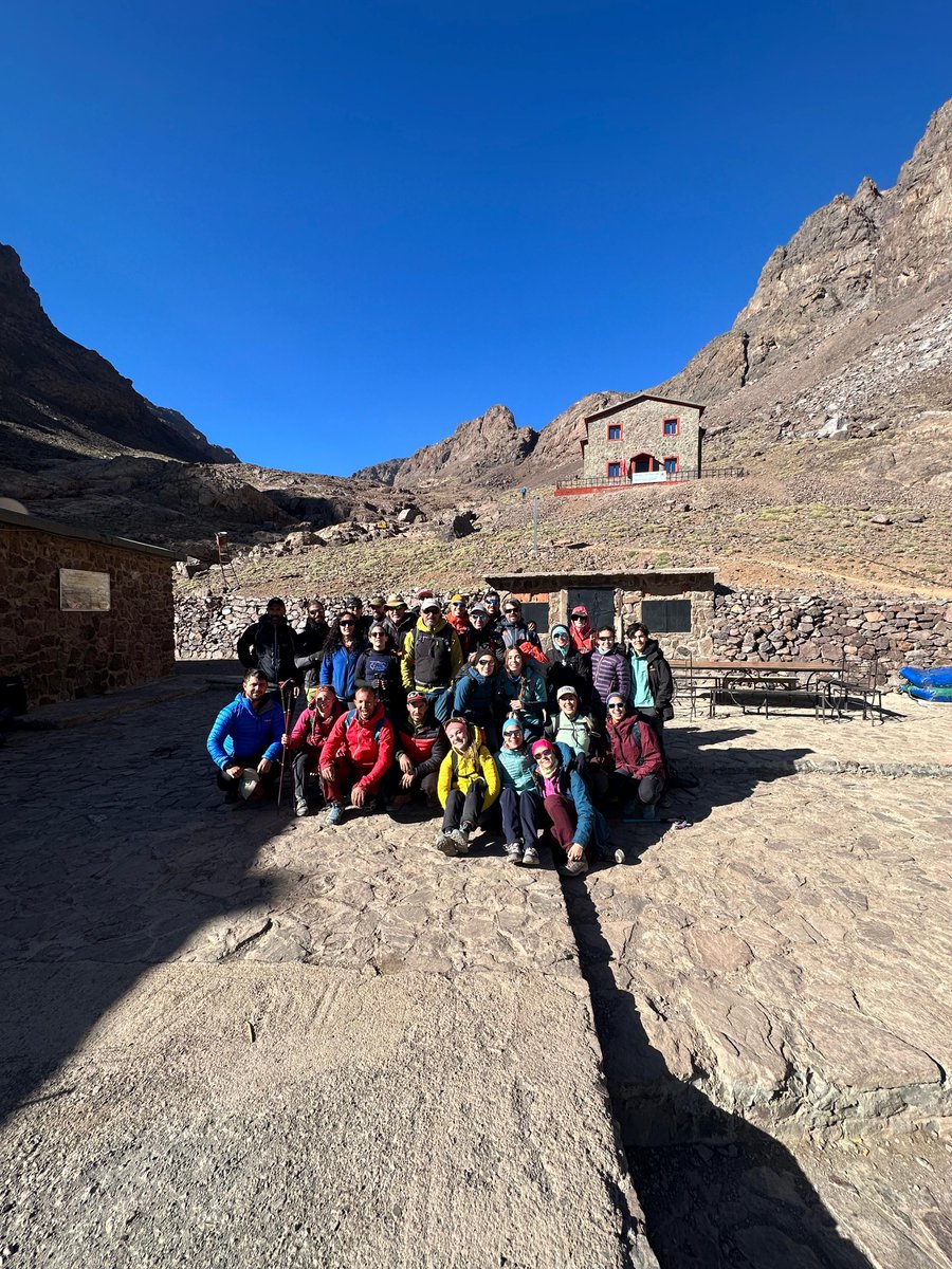 TASSICA_'s tweet photo. MUMMIs on the 🔝Octava promoción en el Taller de Expediciones en la Cordillera del Atlas, la cumbre del Toubkal 4.167m, Taller Expediciones ⛰️ Máster Universitario en Urgencias en Montaña y Medios Inhóspitos #UCJC #SEMED #rescatemontaña https://t.co/iN0pbHHr3q https://t.co/DEFlPA6xAS