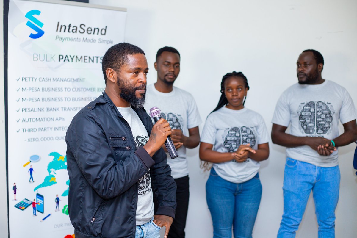 intaSendHQ's tweet photo. Huge thanks to everyone who made the Moringa School hackathon a success! Judges, participants, Moringa team, media, and catering—your efforts were truly inspiring. Excited to see the future of Kenya's public transport! #IntaSend #Hackathon #Innovation #KenyaTech #kenyaAirways https://t.co/7kL4t3kiJi