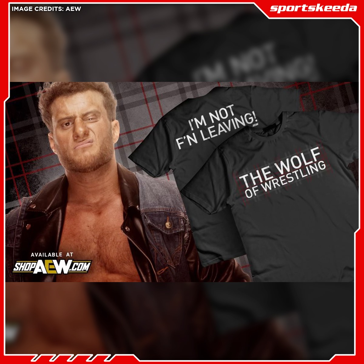 The new #MJF tee is out after his monumental return at Double or Nothing! #AEWDoN #AEW