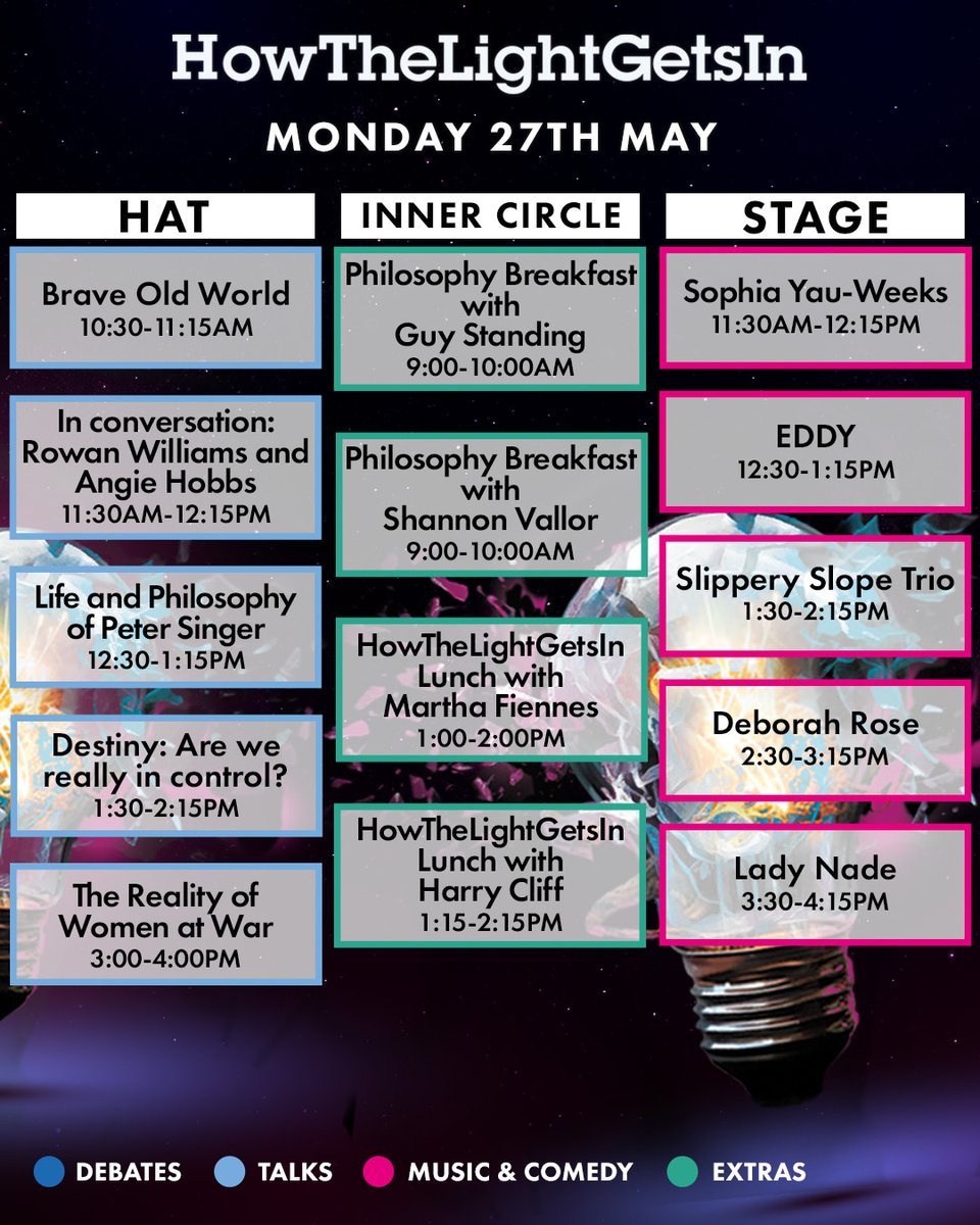 We're entering the final day of #HTLGI24 Hay with full force! Make the most of today's lineup of events and share with us the moments you loved the most this weekend. 🌞