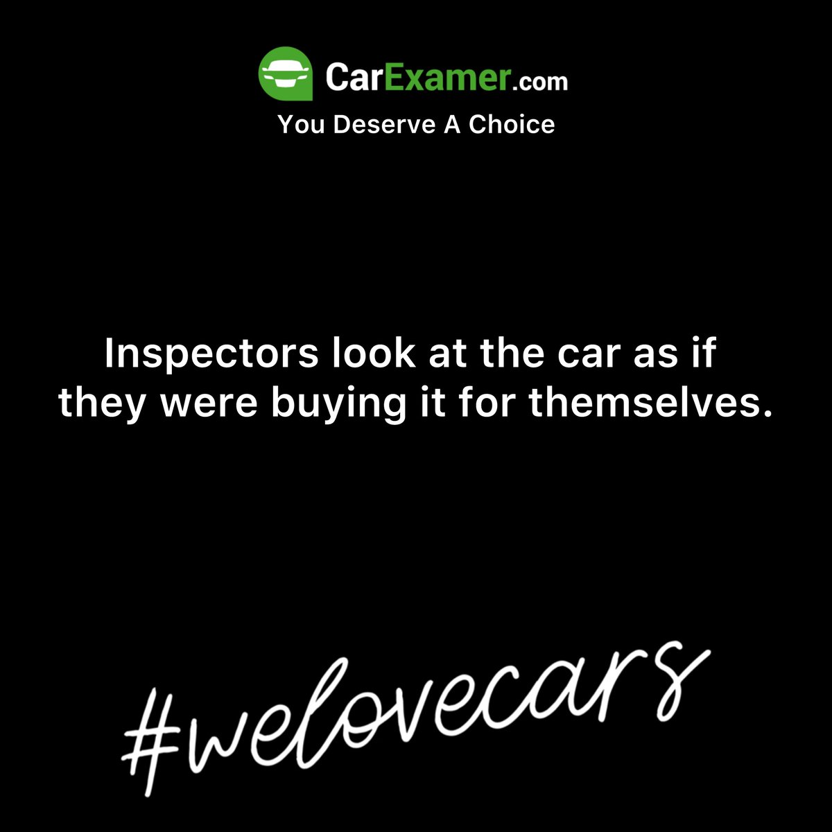 Inspectors look at the car as if 
they were buying it for themselves ℹ️

#usedcar #carinspection #cars