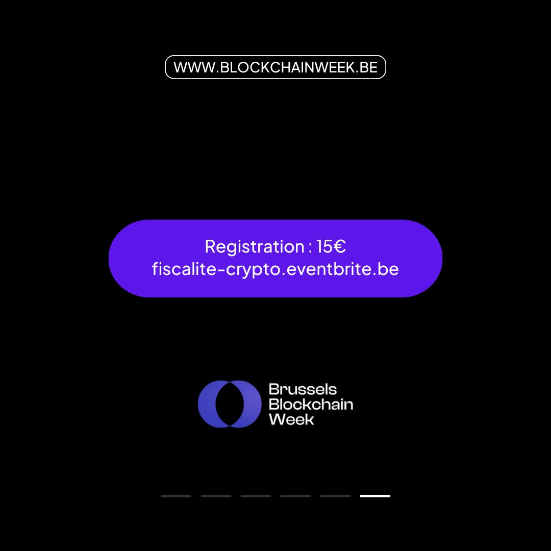 Brussels Blockchain Week (@BBW_Brussels) / Posts / X