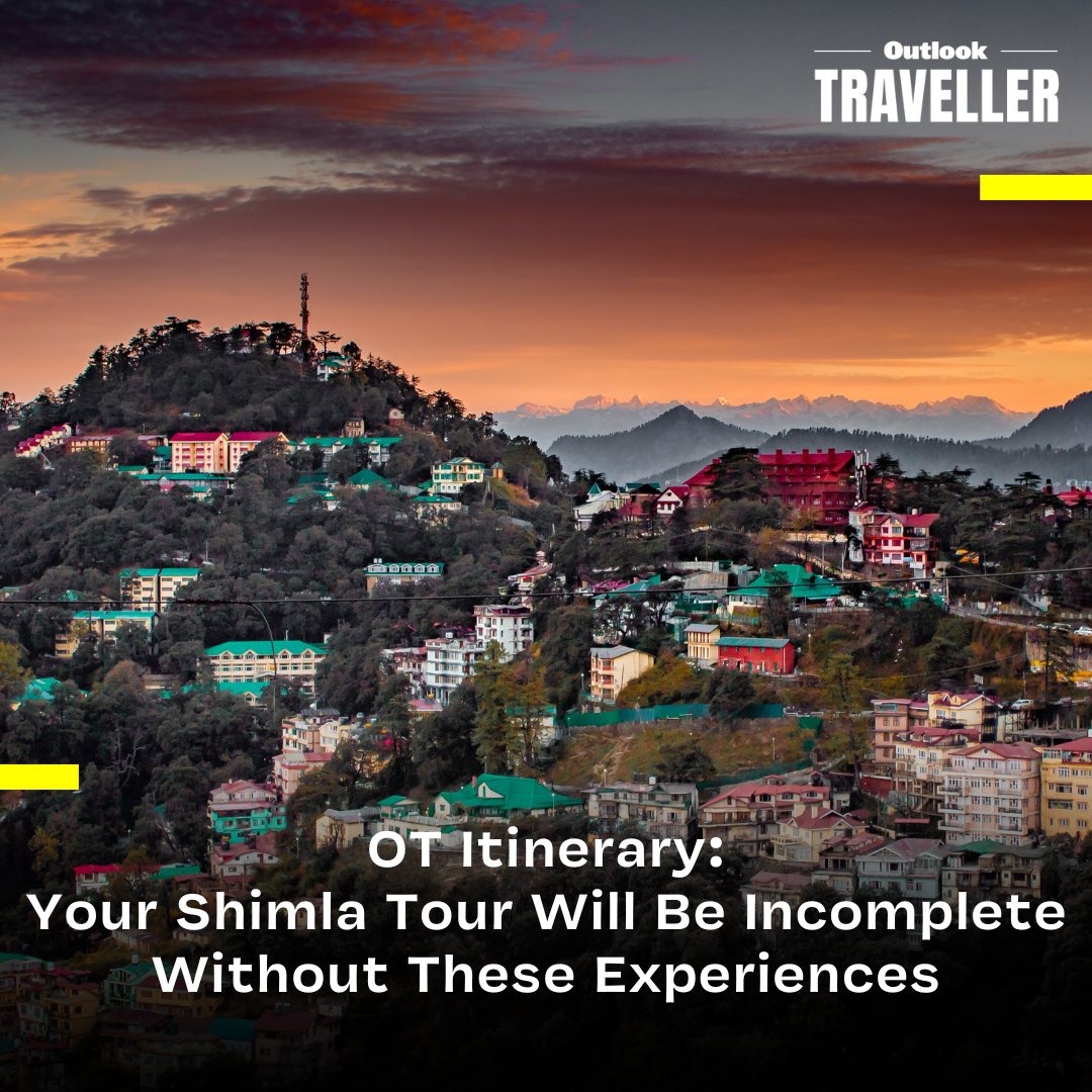 #OTItinerary | Shimla is often called a dreamland, the Queen of the Hills, or a wintry wonderland. Regardless of its name, it remains one of India's most popular hill stations.

#OutlookTraveller #Travel #SummerDestination

outlooktraveller.com/destinations/i…