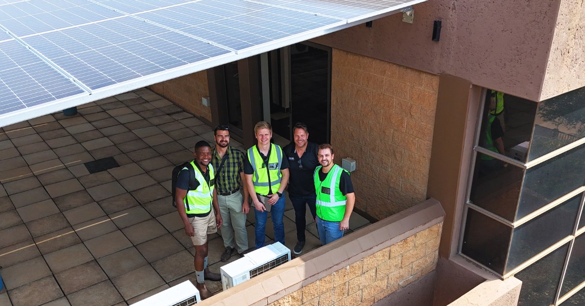 CandiSolar's tweet photo. Mooikloof Office Park East faced significant challenges with high electricity bills, &amp; an unstable power supply during #loadshedding, disrupting their daily operations.
 
#candisolar #simplesolar #sustainablesolution https://t.co/ECxz7hzwoG