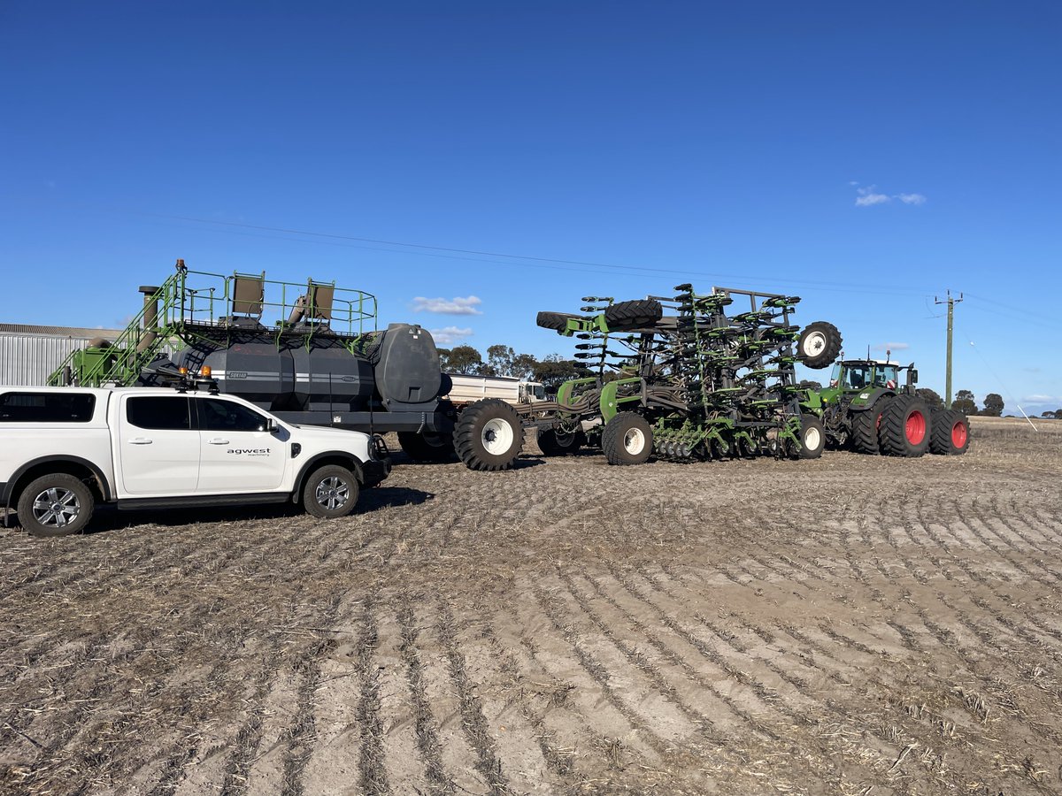 The hectares sown by our two BOSS Ag seeding rig demo units is mounting up Call you local branch to find out more, today 𝗔𝗴𝘄𝗲𝘀𝘁 𝗠𝗮𝗰𝗵𝗶𝗻𝗲𝗿𝘆 Geraldton 9964 7443 Northam 9621 7744 Corrigin 9063 2508 Esperance 9071 3711 Katanning 9821 8787