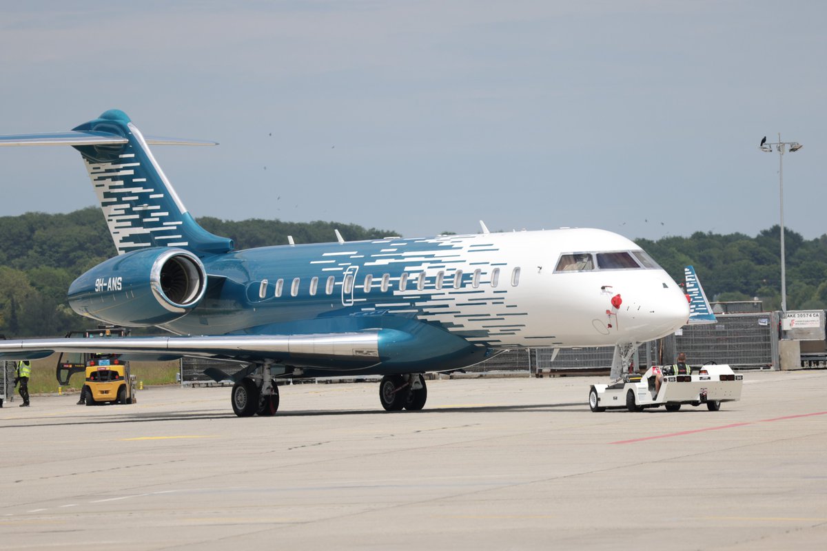 ebace's tweet image. The aircraft are on display—it's looking like we're off to a great start! We're excited to welcome everyone to #EBACE2024 on 28-30 May in Geneva.