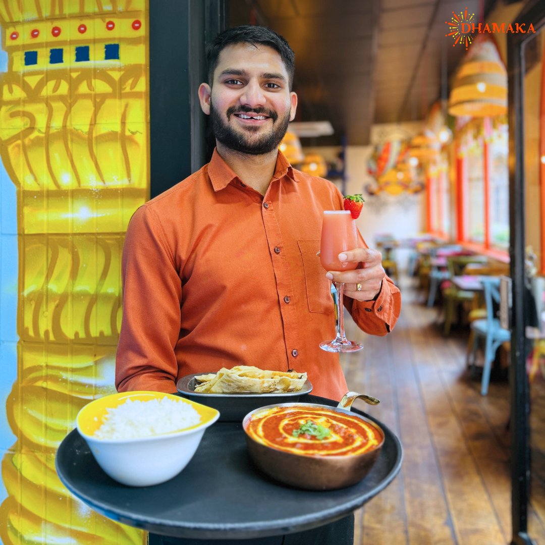 This Spring #BankHoliday, treat yourself to an explosion of flavors at #Dhamaka Indian Restaurant.

From aromatic curries to sizzling tandoori specialties, our Indian mains will transport you to food paradise.

 #monday #indianrestaurant #bristol