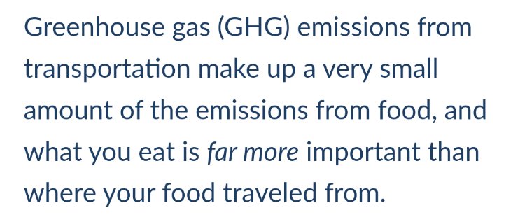 Il climatologo @ZardiDino racconta al @corrieretrento che predilige il cibo a km0 per evitare le elevate emissioni legate al trasporto. Emissioni che, in realtà, rappresentano una piccola quota di quelle causate dalla produzione di cibo.
ourworldindata.org/food-choice-vs…