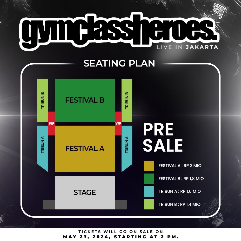 top_idn's tweet photo. FINALLY!!

Today you can get Gym Class Heroes tickets.  
Don't miss it and don't regret it if you miss it..

More details info please check
https://t.co/5MaE4qMWXz

#gymclassheroes #heroesisback2024 #gymclassheroesliveconcert #Topentertainment #gymclassheroesband https://t.co/EMnaUoM5Mz