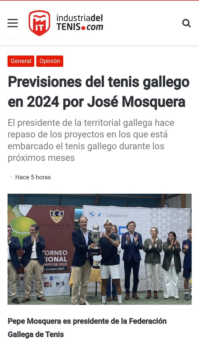 Industriadeltenis.com: Previsiones del tenis gallego en 2024 por José Mosquera industriadeltenis.com/previsiones-de…