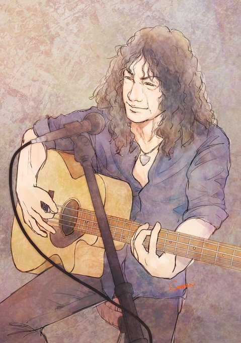 「guitar smile」 illustration images(Latest)