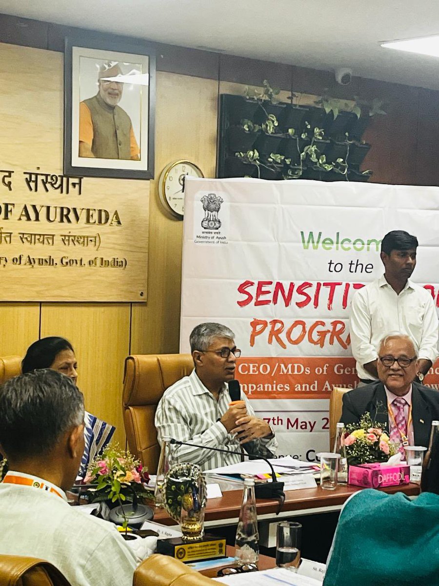 During his inaugural address, Secretary Ayush, Vaidya Rajesh Kotecha, highlighted the significant representation of foreign insurance companies also at the event, demonstrating robust participation from both the private and government sectors involved in Ayush services.