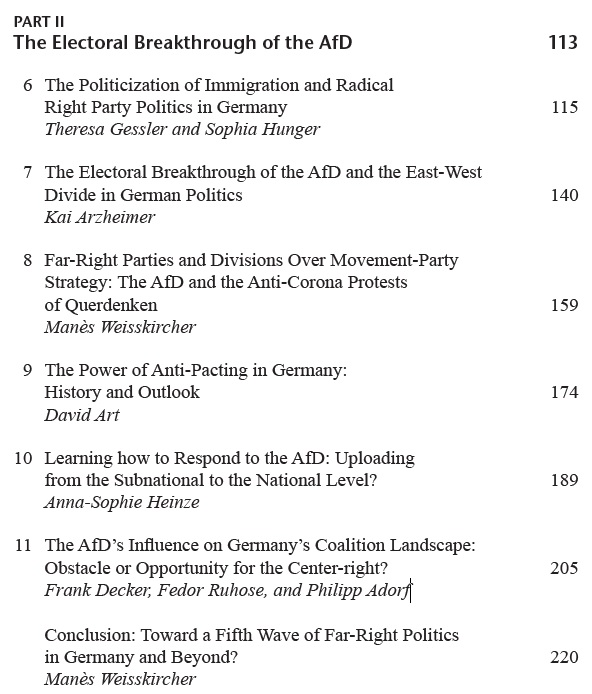 Den Sammelband gibt es hier zu bestellen: routledge.com/Contemporary-G… <a href="/ExtremAndDemBks/">Extremism&Democracy</a>

Danke an alle AutorInnen! Auf Twitter sind <a href="/AGeusch/">Annett Gräfe-Geusch</a> @as_heinze <a href="/kai_arzheimer/">Kai Arzheimer 🇪🇺</a> <a href="/MaikHerold/">Maik Herold</a> <a href="/milleridriss/">Dr. Cynthia Miller-Idriss</a> <a href="/SophiaHunger/">Sophia Hunger @sophiahunger@social.dev-wiki.de</a> <a href="/StSchaeller/">Steven Schäller</a> &amp; <a href="/th_ges/">theresa gessler (inactive) @gessler.bsky.social</a> 🙏