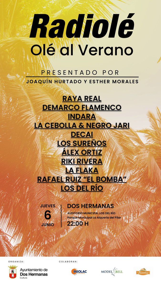Ya puedes recoger tus invitaciones  de 09:00 a 13:00 horas, 
en las Oficinas Municipales de Montequinto y Fuente del Rey, 
en el Centro Social y Cultural de Montequinto, en el Edificio Huerta Palacios de dos hermanas 
 Y en la web: giglon.com