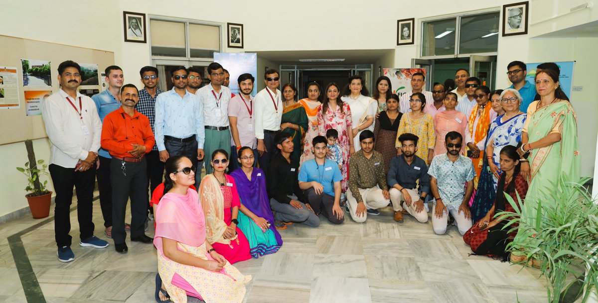 Glimpse of Swavlamban program to impart employability and independent living skills to the visually impaired, organizing under the joint aegis of Udbhav Vision Foundation and Institute of Development Studies, Jaipur.
#Employability #employabilityskills #EMPLOYABILITYSKILLS