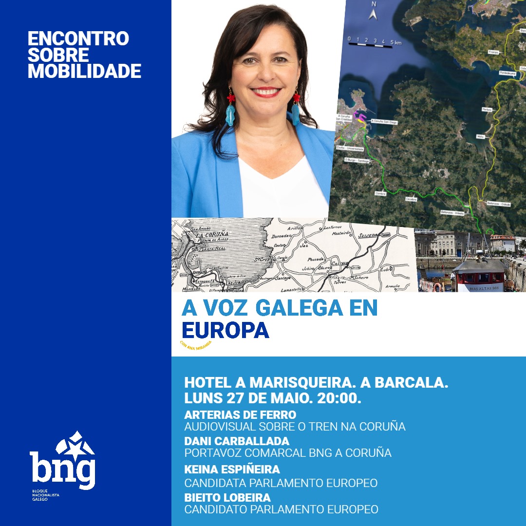 Hoxe falamos de mobilidade, falamos do tren, na Barcala! 🚂