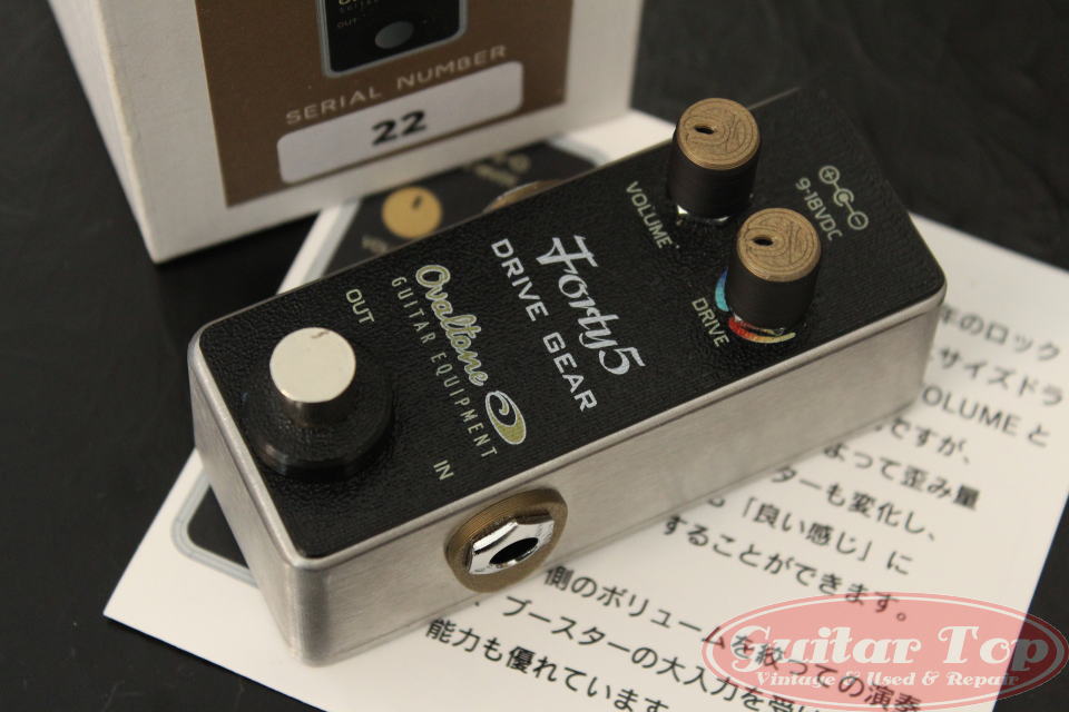 Guitar_Top's tweet photo. 【GT入荷情報】
本日はUSEDエフェクターのご案内!
Ovaltone Forty 5 Drive Gear 入荷しました!
ギターVOLでも操作しやすいドライブペダルです!
#Ovaltone #Forty5DriveGear #Effeter
お問合せ等は info@guitar-top.com まで! https://t.co/x4UAhKut4K