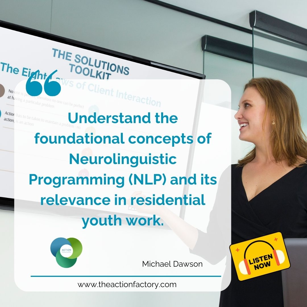 Michael26150411's tweet photo. Want to become a better leader and mentor in residential youth work? We are giving away a ten part audio course on Neurolinguistic Programming to help you develop crucial skills for a successful youth work career. #YouthWorkLeader #NLP #ActionFactory https://t.co/zN4YSAOOw5