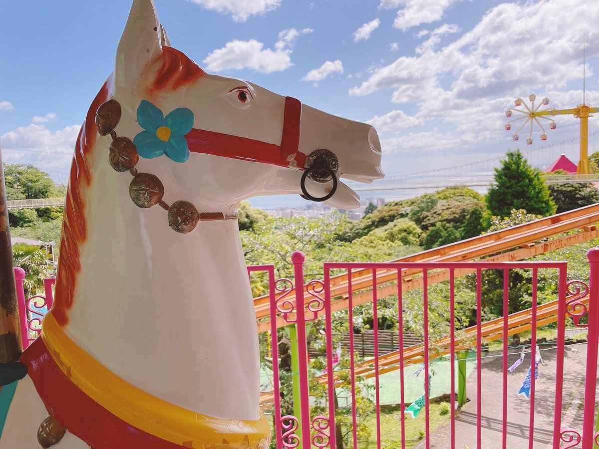 お子様に大人気なメリーゴーランド🎠✨男の子は王子様🤴女の子はお姫様