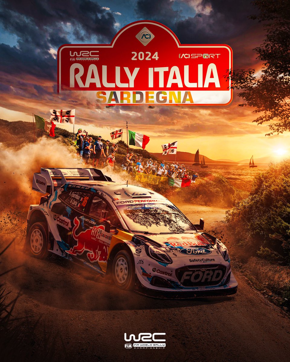 Rally week - let’s gooooo 🇮🇹 🤩 @Rally_d_Italia #WRC | #RallyItaliaSardegna